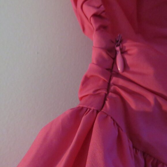 HELLO MOLLY Upon A Cloud Strapless Mini Dress Puffball Pink 80s - Size XS NWT - Picture 13 of 15